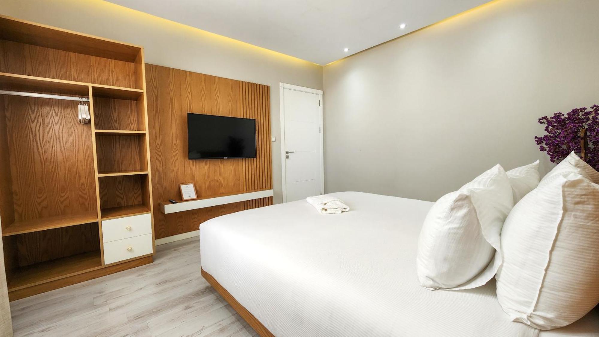R&S Marina Bay Tanger Apartment Bagian luar foto